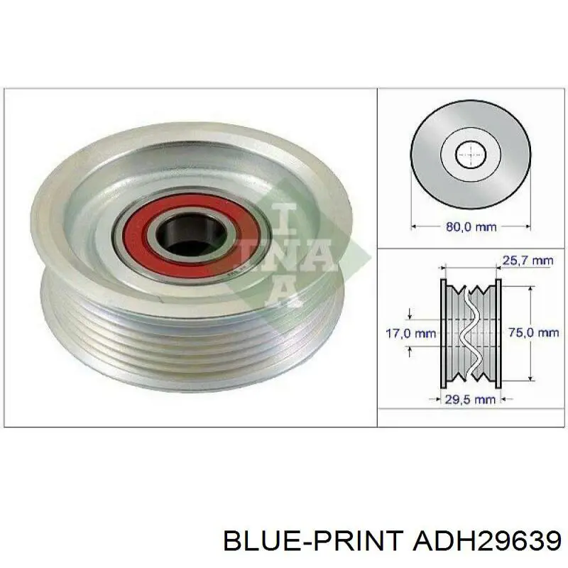 Купить ADH29639 Blue Print Натяжной ролик