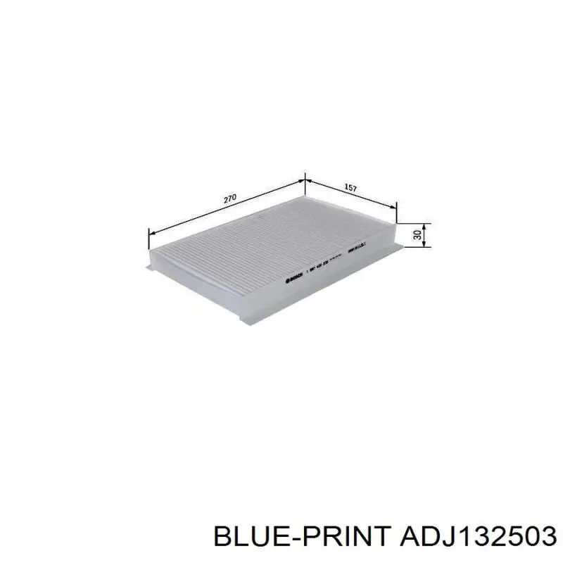 Купить ADJ132503 Blue Print Фильтр салона угольный