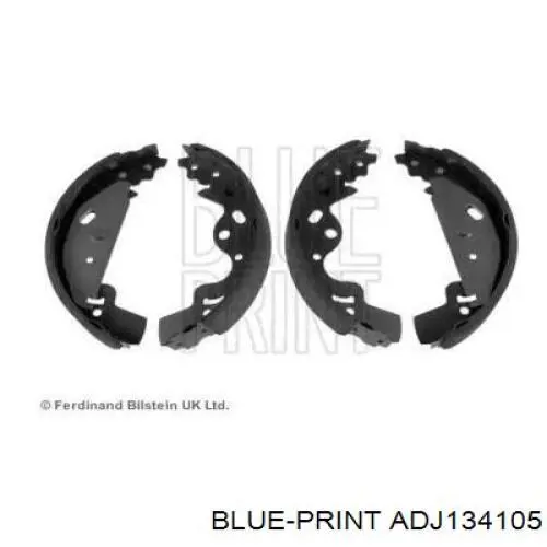 ADJ134105 Blue Print задние барабанные колодки