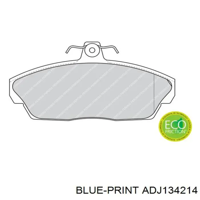 Передние тормозные колодки FSL1291 Ferodo