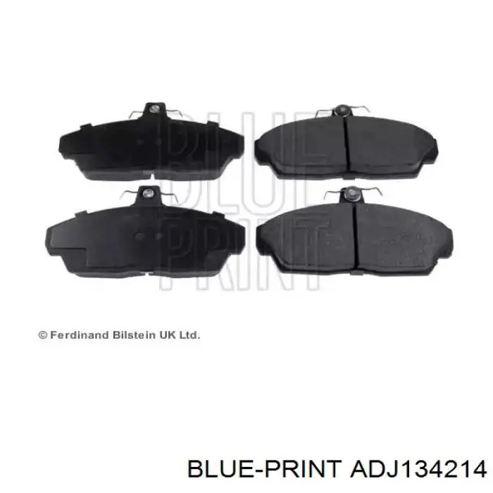 ADJ134214 Blue Print sapatas do freio dianteiras de disco