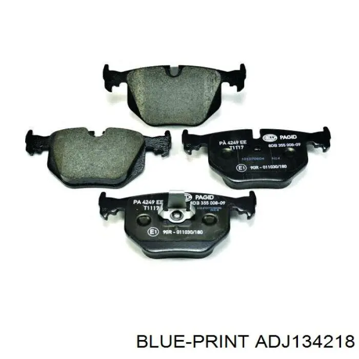 ADJ134218 Blue Print Колодки тормозные дисковые комплект
