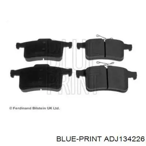 Задние тормозные колодки ADJ134226 Blue Print