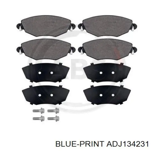 Колодки Blue Print ADJ134231 цена, от 21.36 USD