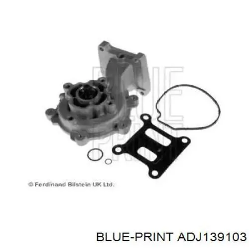 Помпа водяная (насос) охлаждения, в сборе с корпусом ADJ139103 Blue Print