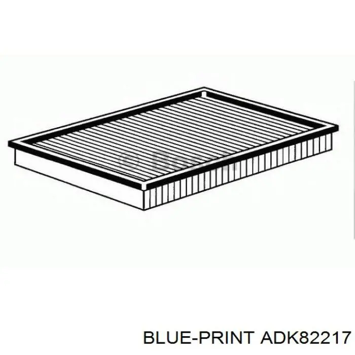 Воздушный фильтр ADK82217 Blue Print