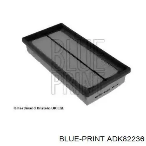 Воздушный фильтр ADK82236 Blue Print