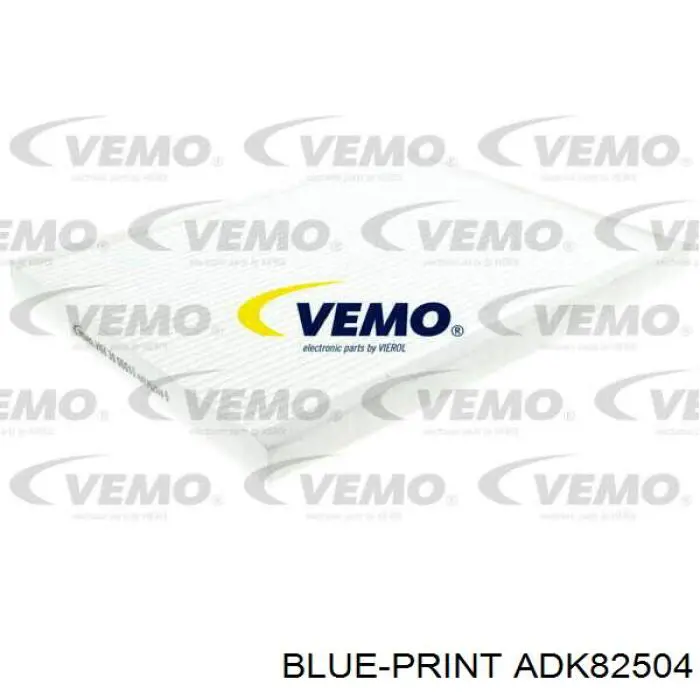 Фильтр воздушный отопителя Blue Print ADK82504 цена, от 5.72 USD