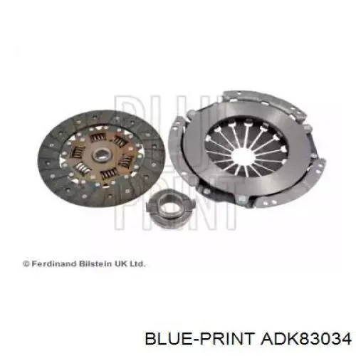 Купить ADK83034 Blue Print Комплект сцепления (диск, корзина, подшипник)