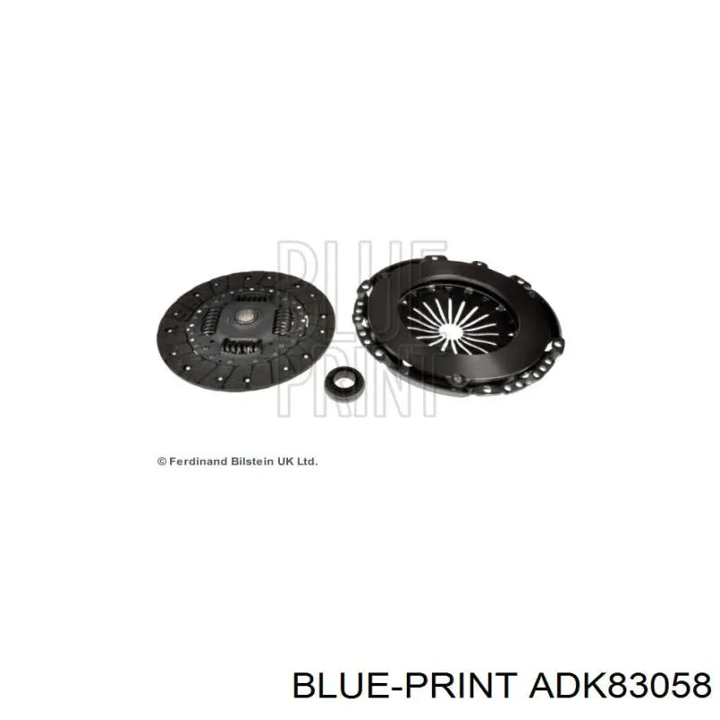 Комплект сцепления (3 части) Blue Print ADK83058 цена, от 82.68 USD