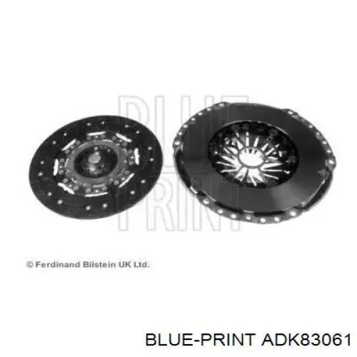 Комплект сцепления (3 части) Blue Print ADK83061 цена, от 99.47 USD