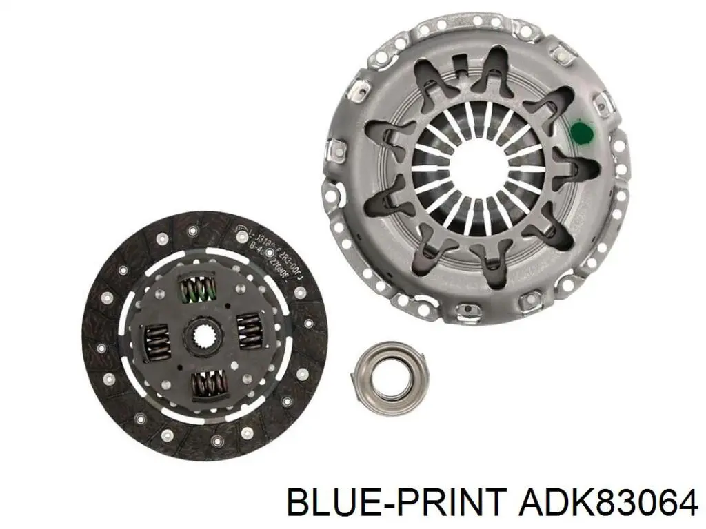 Комплект сцепления (3 части) Blue Print ADK83064 цена, от 77.23 USD