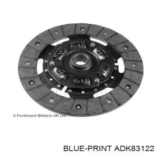 Disco de embrague ADK83122 Blue Print