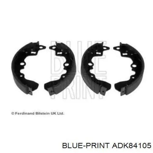 Задние барабанные колодки ADK84105 Blue Print