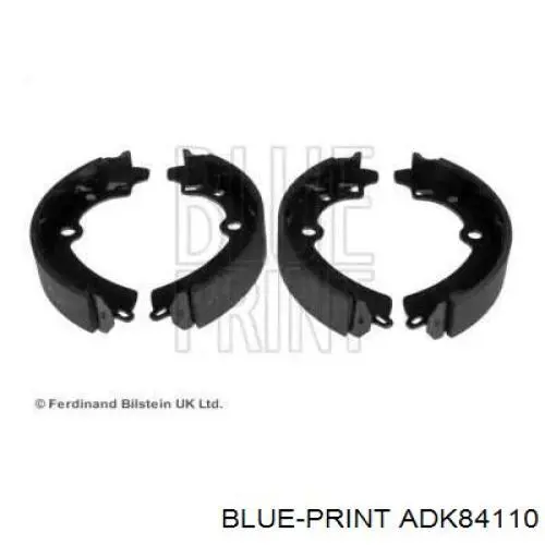 Задние барабанные колодки ADK84110 Blue Print