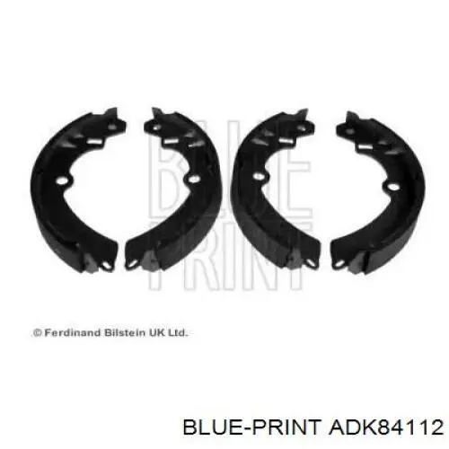 ADK84112 Blue Print колодки тормозные задние барабанные