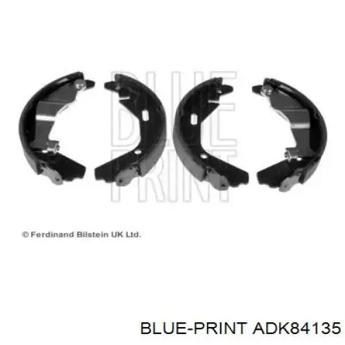 ADK84135 Blue Print колодки тормозные задние барабанные