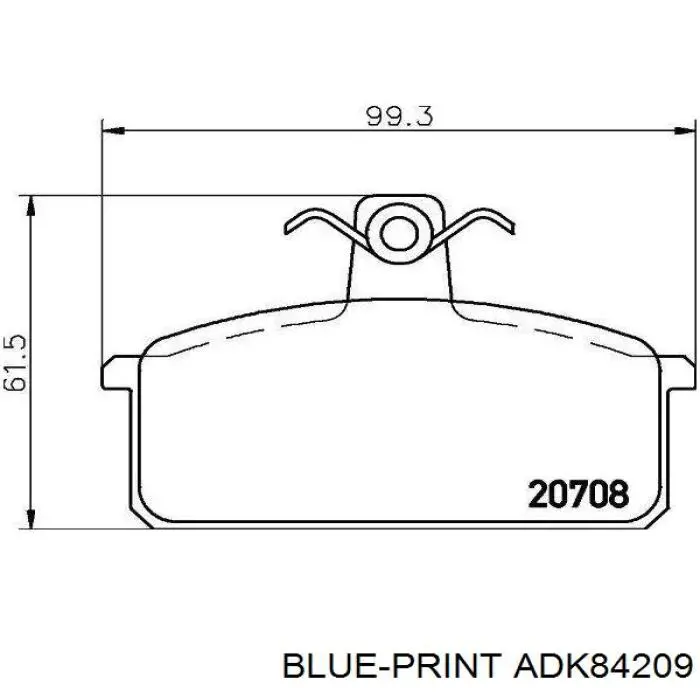Задние тормозные колодки 572104J Jurid/Bendix