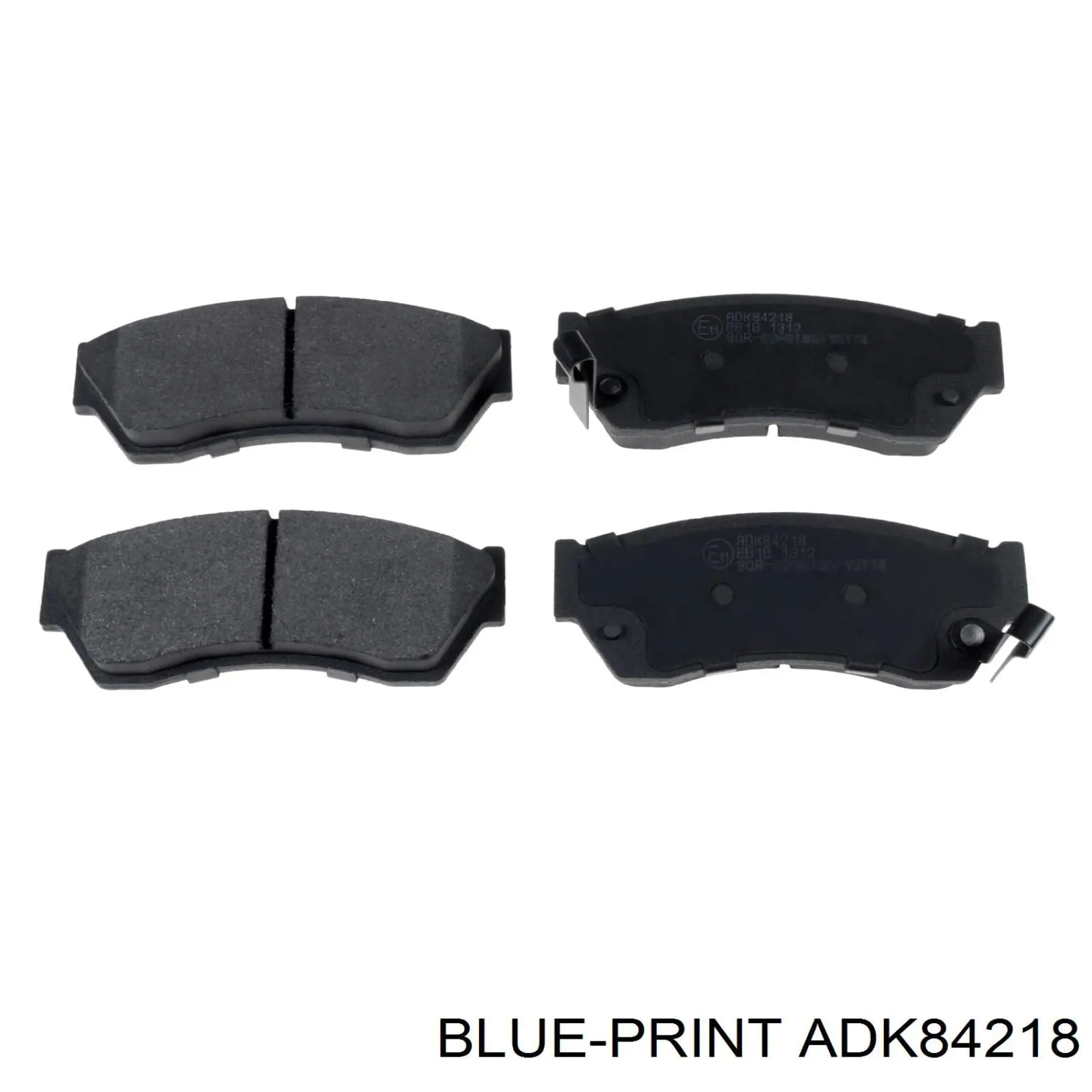 Колодки гальмівні передні, дискові ADK84218 Blue Print