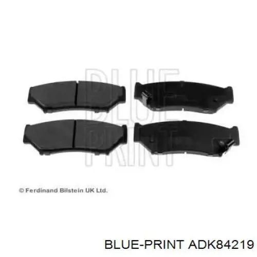 ADK84219 Blue Print передние тормозные колодки
