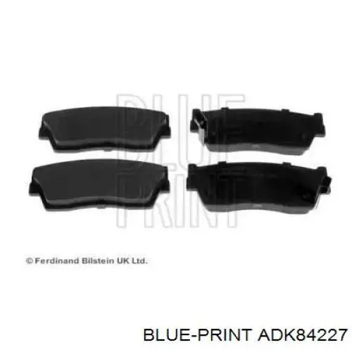 ADK84227 Blue Print передние тормозные колодки