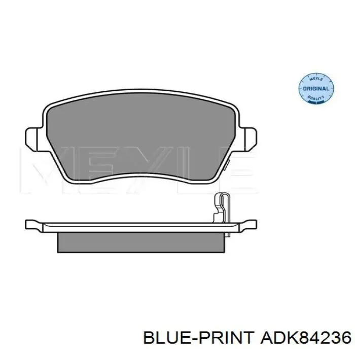 Передние тормозные колодки 301847 VALEO