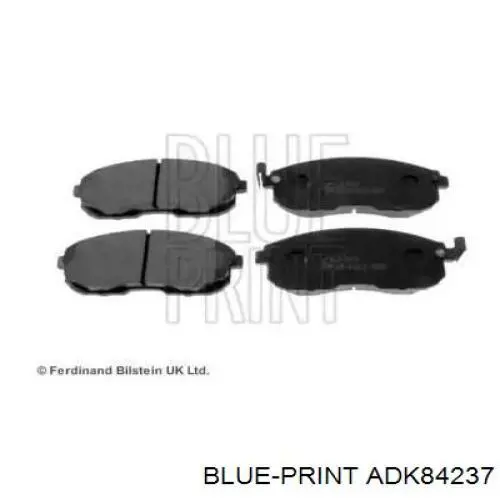 Купить ADK84237 Blue Print Колодки тормозные