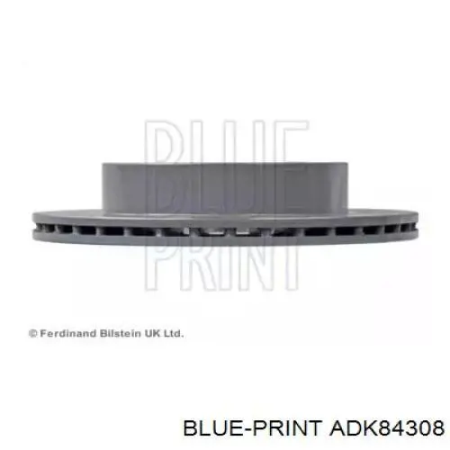 ADK84308 Blue Print диск тормозной передний