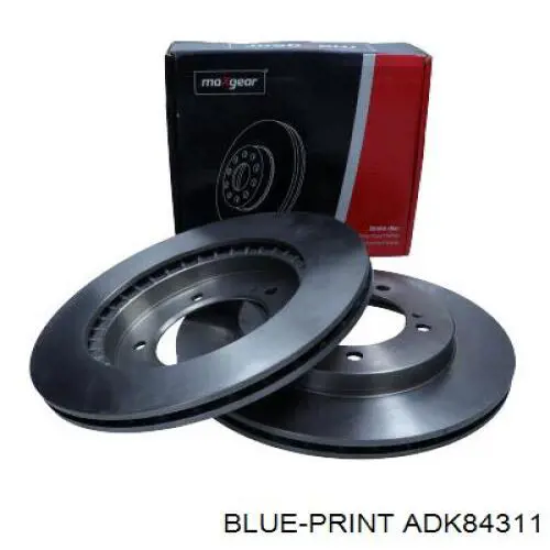 Передний тормозной диск Blue Print ADK84311
