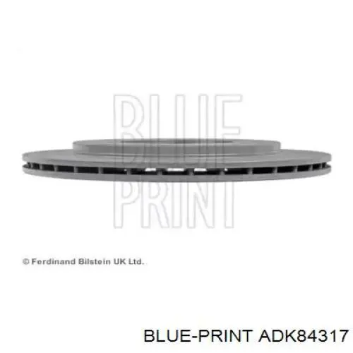 Передние тормозные диски ADK84317 Blue Print