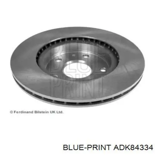 Freno de disco delantero ADK84334 Blue Print