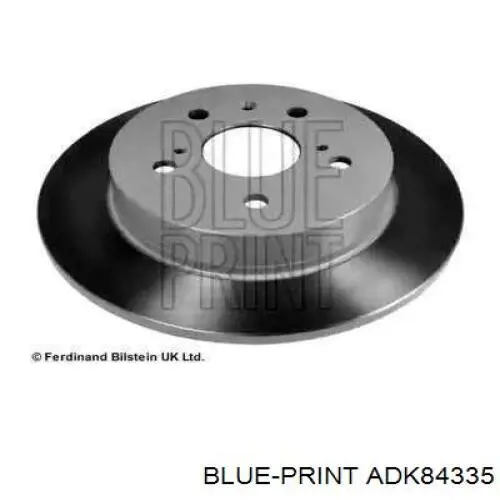 Disco de freno trasero ADK84335 Blue Print