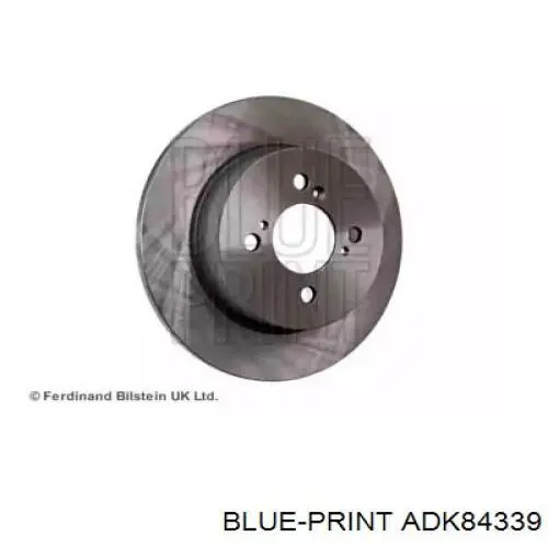 Disco de freno trasero ADK84339 Blue Print