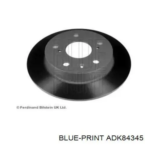 Disco de freno trasero ADK84345 Blue Print