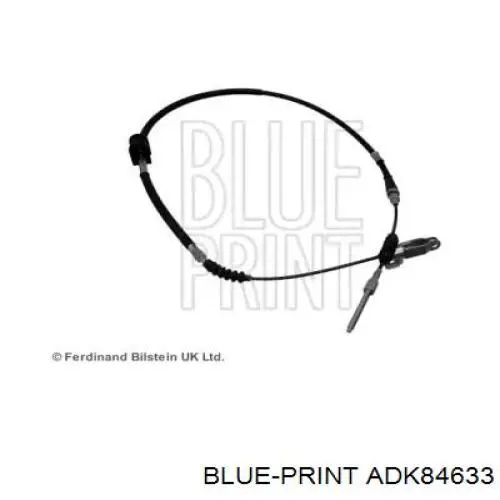 ADK84633 Blue Print Трос стояночного тормоза передний