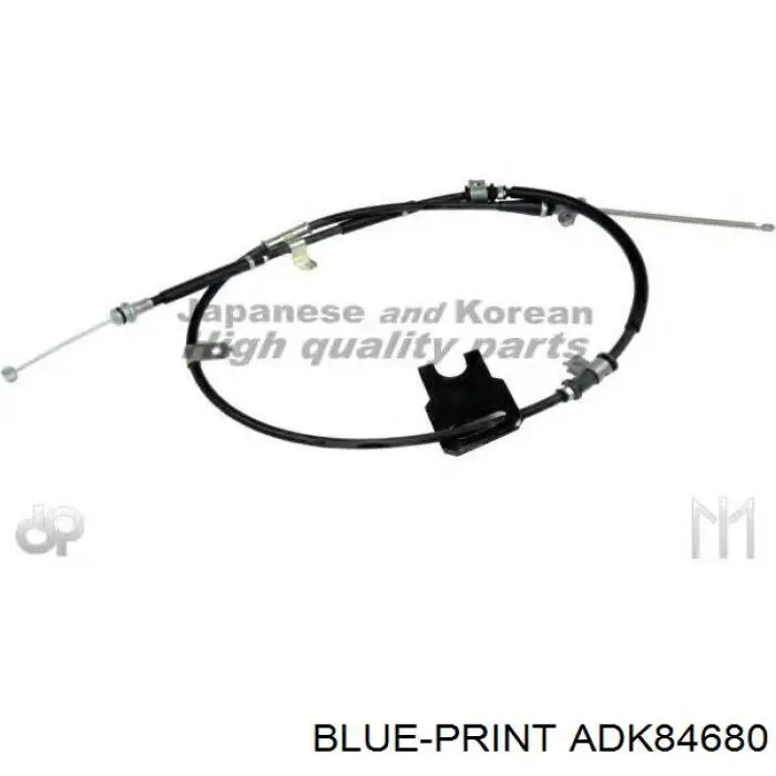 Cable de freno de mano trasero izquierdo ADK84680 Blue Print