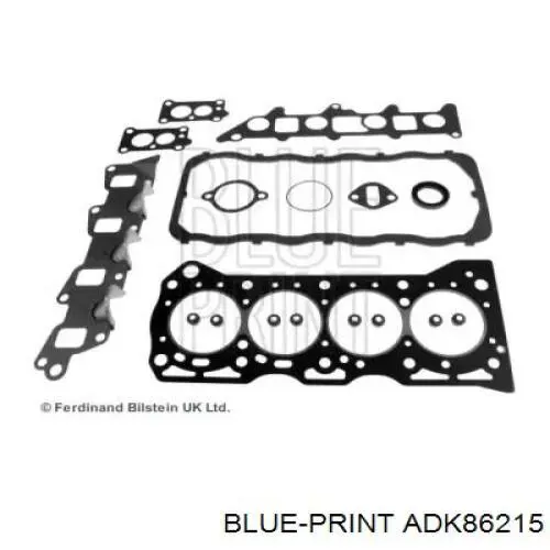 Верхний комплект прокладок двигателя ADK86215 Blue Print