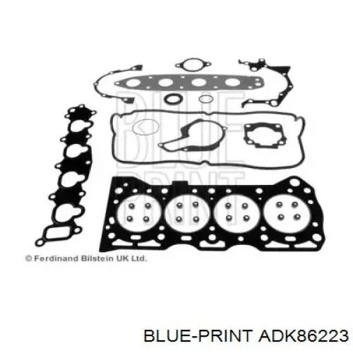 Комплект прокладок двигателя ADK86223 Blue Print