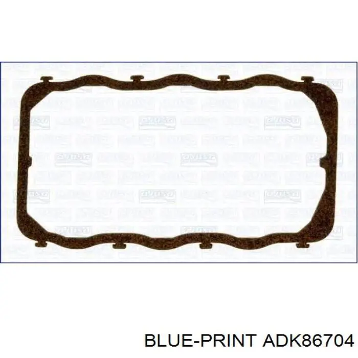 Прокладка клапанной крышки ADK86704 Blue Print