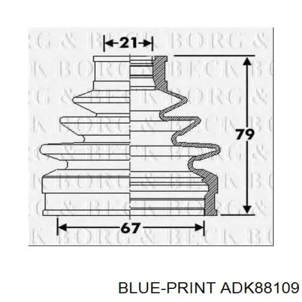 Чехол шруса SKF VKJP1498 цена, от 4.97 USD