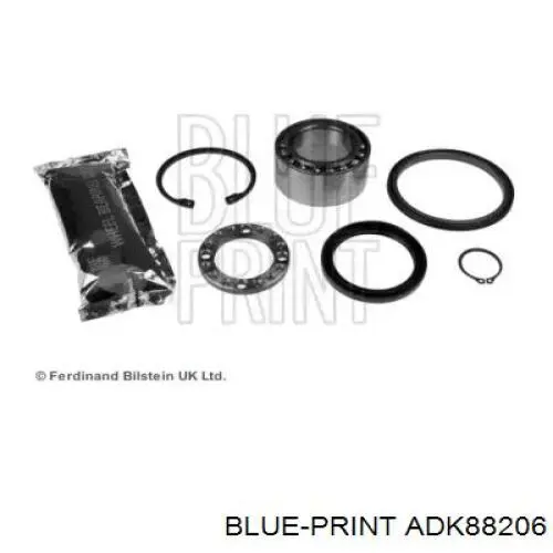 Cojinete de rueda delantero ADK88206 Blue Print