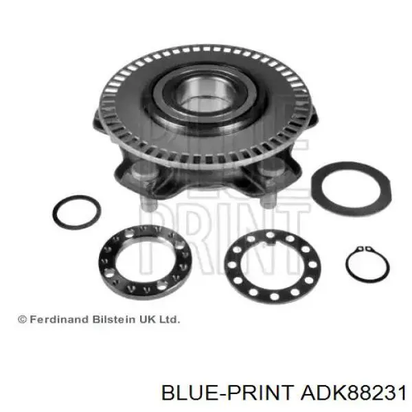 Ступица передняя ADK88231 Blue Print