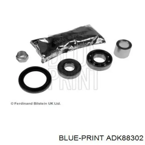 ADK88302 Blue Print подшипник ступицы задней