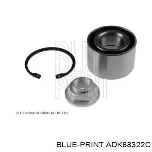 Подшипник задней ступицы ADK88322C Blue Print