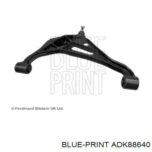 Barra oscilante, suspensión de ruedas delantera, inferior derecha ADK88640 Blue Print