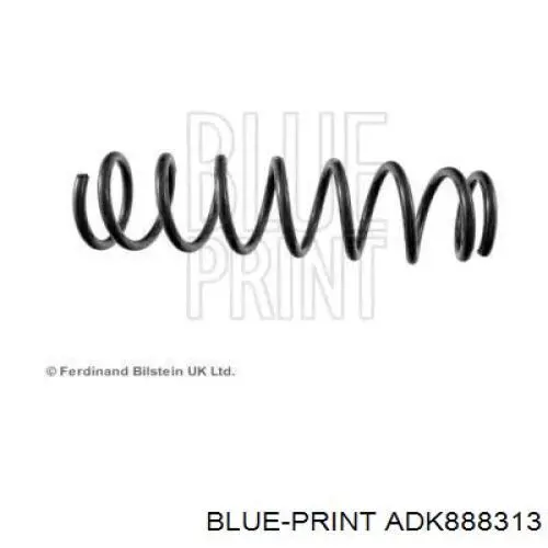 ADK888313 Blue Print пружина передняя