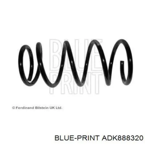 Задняя пружина ADK888320 Blue Print