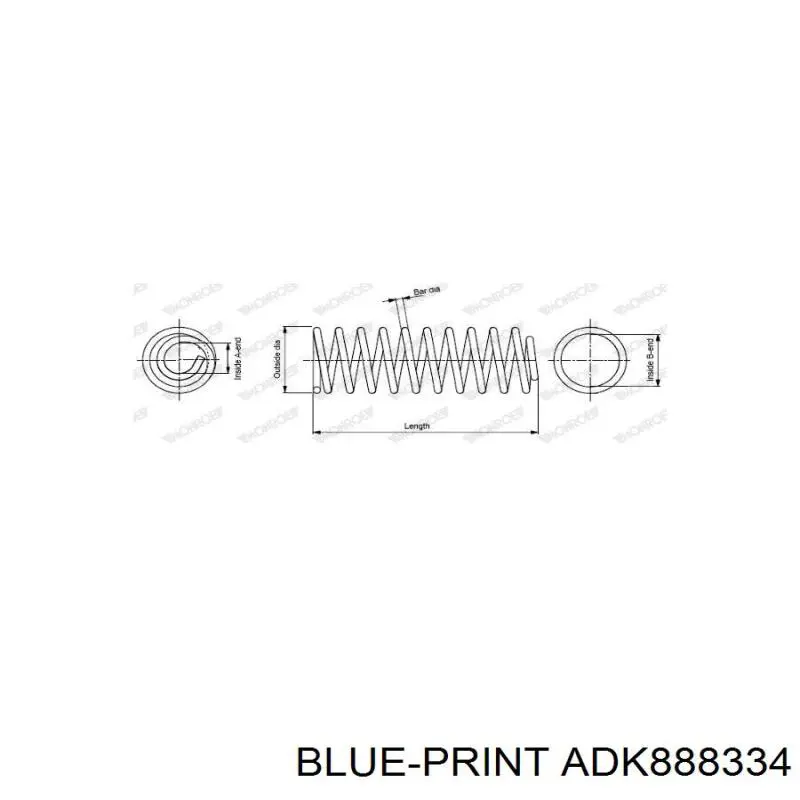 CS3438F Sato Tech Пружина передней подвески