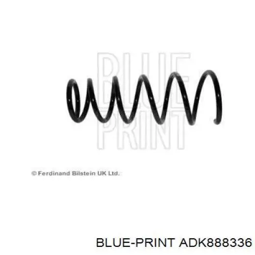 Передняя пружина ADK888336 Blue Print