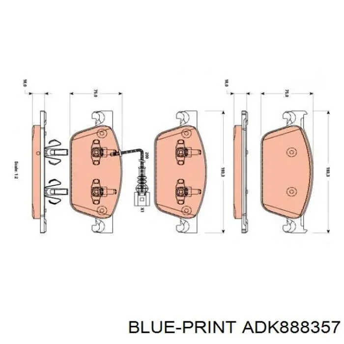 Передняя пружина D700385 Denckermann